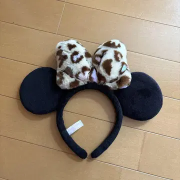 미니 레오파드 머리띠
