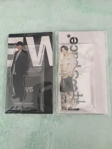 NEWS 마스다 타카히사 아크릴 스탠드 fest NEWSpace