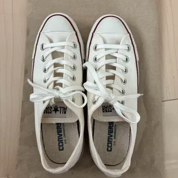 [ 새상품급 ] 컨버스 화이트 올스타
