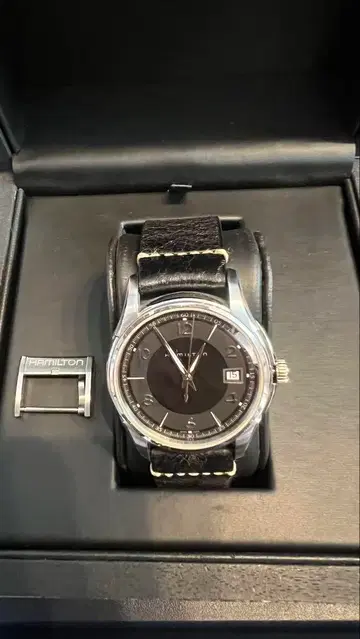 HAMILTON 쿼츠 손목시계 블랙