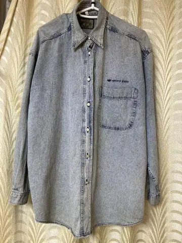 이탈리아제 Armani Jeans 데님 긴팔 셔츠