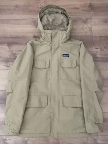 Patagonia 베이지 코트 후드티