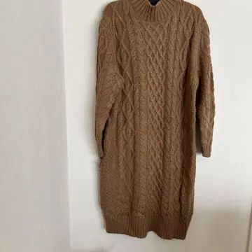 TORRAZZO DONNA 니트 원피스 긴팔 브라운