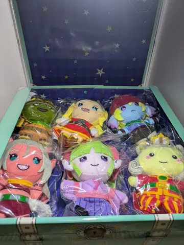 드래곤 퀘스트 X 외출 봉제 인형 6인의 그릇 세트 봉제 인형만