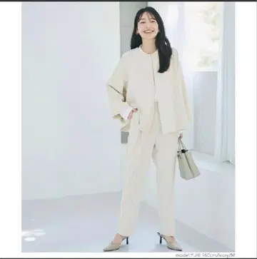 coca 셋업 수트 아이보리