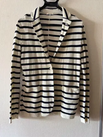 LARDINI 스트라이프 테일러드 자켓