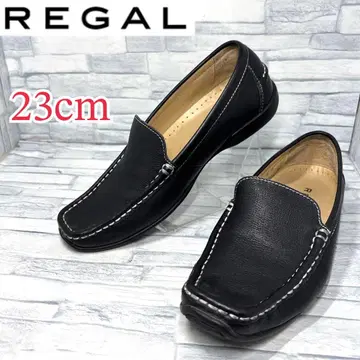 새상품급 REGAL 리걸 로퍼 드라이빙 슈즈 블랙 23cm