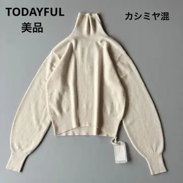 새상품급 TODAYFUL [정가 2만] 캐시미어 혼방 터틀넥 니트 풀오버