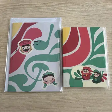 음악이 흐르는 만박 헝가리 파빌리온 멜로디 카드와 노트 세트
