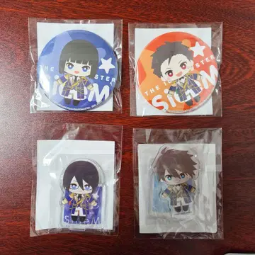 SideM 세가 럭키 쿠지 아크릴 스탠드 캔뱃지