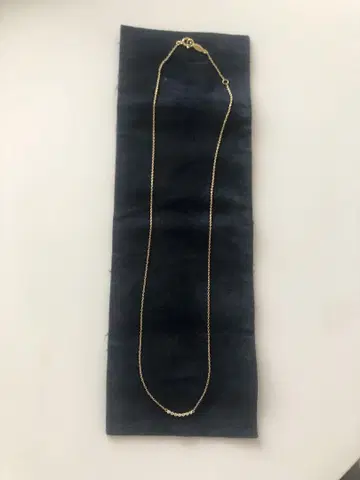 골드 심플 체인 목걸이