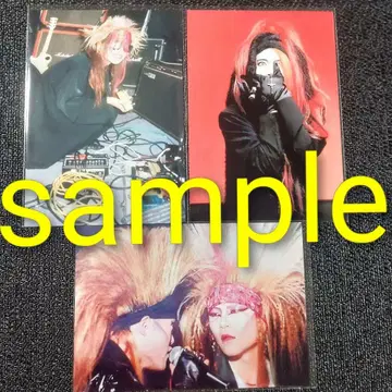 [새상품급] 3 hide 사진 hide 히스토리 3장 세트 연대 랜덤