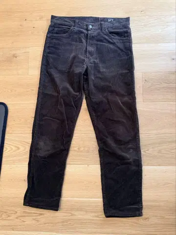 or Slow 코듀로이 CAMBER 팬츠 브라운