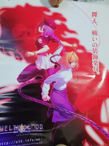 MELTY BLOOD TYPE-MOON 포스터