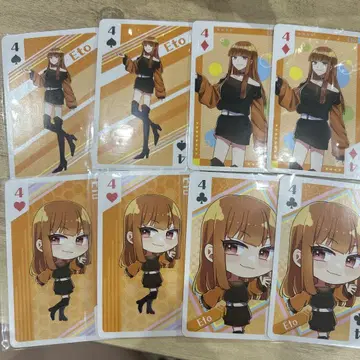컬러풀 피치 에토 트레이딩 카드