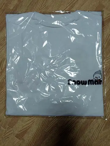 SnowMan T셔츠 화이트