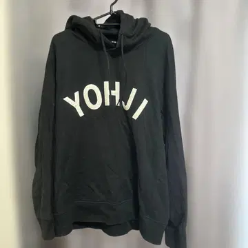 Y-3 풀오버 후드티 XL 블랙