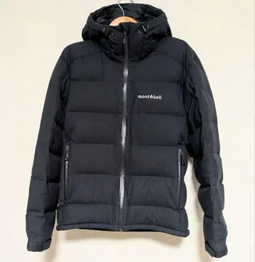 새상품급 800FP 파마프로스트 라이트 다운 후드티 블랙 남성용 S 몽벨