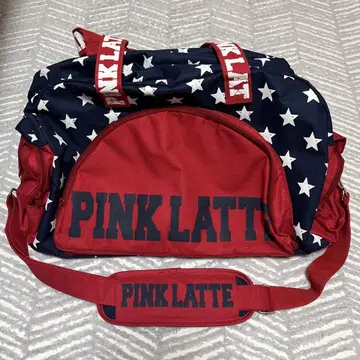 새상품급 PINKlatte 핑크라떼 보스턴 백