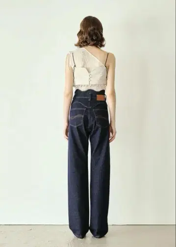 EAPHI WAVE DESIGN HIGH WAIST DENIM