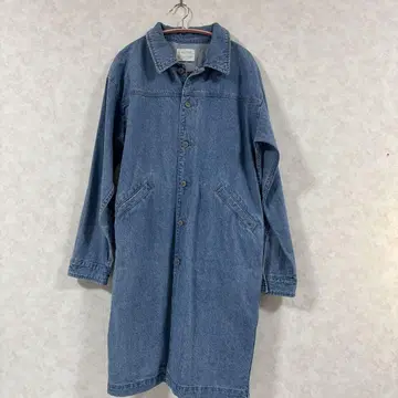 SEAS THE DAY 데님 롱 자켓