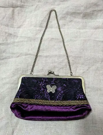 새상품급 ANNA SUI 안나수이 파티 백 결혼식 포멀