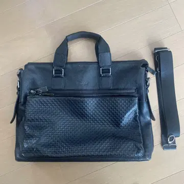 가죽 비즈니스 백 블랙