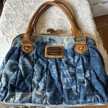 VIVAYOU 비바유 데님지 가마구치 토트백