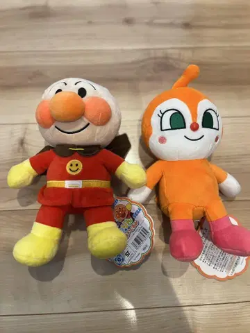 후와린 스마일 봉제 인형 호빵맨 짤랑이