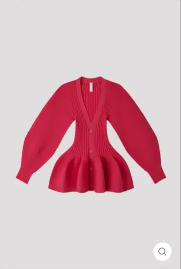 CFCL 25AW POTTERY PUFF SLEEVE CARDIGAN