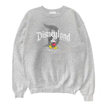 USA 구제 의류 디즈니 미키마우스 맨투맨 프린트