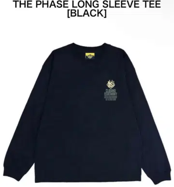 THE PHASE LONG SLEEVE TEE [BLACK] L