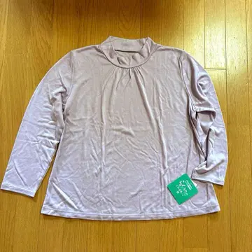 와코루 파트너 연보라색 긴팔 상의 새상품