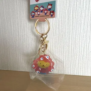 폼폼푸딩 미야쿠미야쿠 클리어 컬러 키링