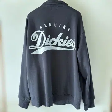 Dickies 다크 그레이 맨투맨 X L