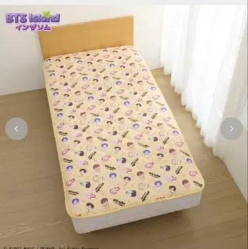 BTS 인더섬 깔개 새상품