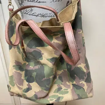 카모 패턴 토트백