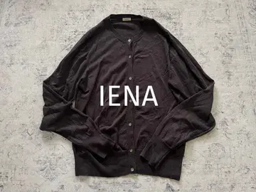이에나 [ IENA ] 코튼 린넨 크루넥 가디건