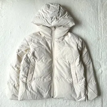 24AW 무인양품 발수 다운 자켓 화이트