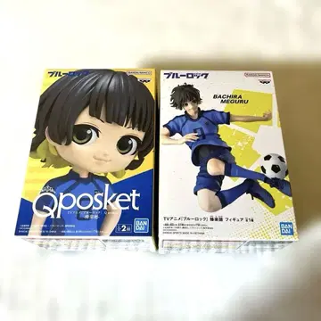 [미개봉 새상품] 블루 록 하치라 메구루 피규어 2체 세트 Qposket