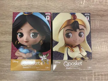 Disney Qposket 재스민 & 알라딘 피규어