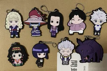 HUNTER x HUNTER 캡슐 러버 마스코트 6종 컴프 세트