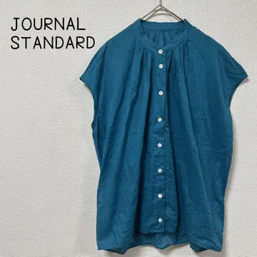 JOURNALSTANDARD 블라우스 셔츠 슬리브리스 루즈핏 면