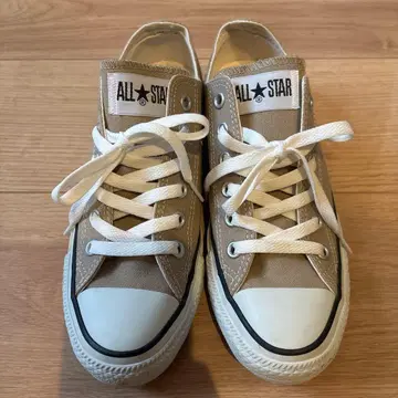 컨버스 스니커즈 베이지 24.5cm