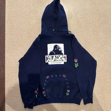 XLARGE 네이비 후드티 L 사이즈