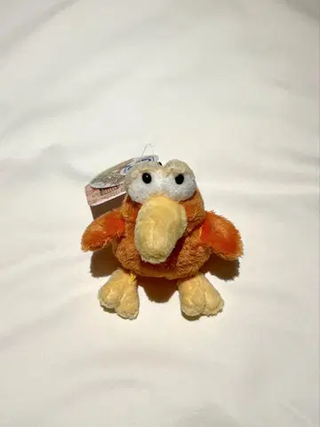 대만 한정판 미사용 새상품 니키 (NICI) 벌새 오렌지 키링