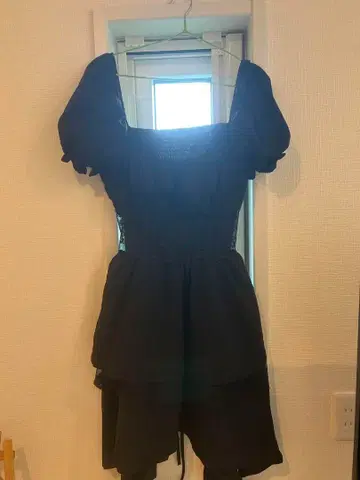 블랙 신부 원피스 코스프레