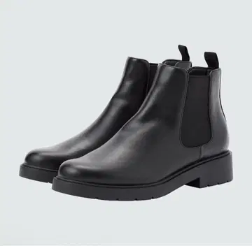 UNIQLO 네이비터치 사이드 고어 숏부츠