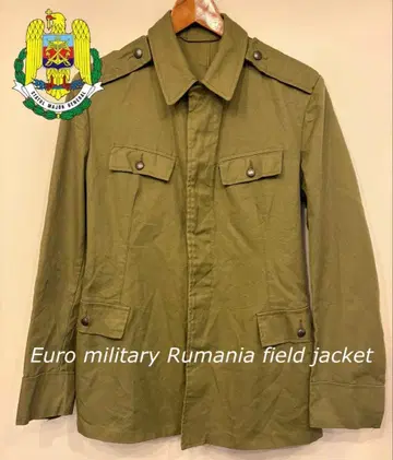 90s 유로 밀리터리 루마니아군 필드 자켓