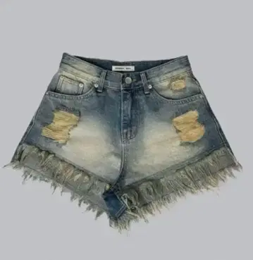 Bohemian Seoul 프린지 데님 숏팬츠 S